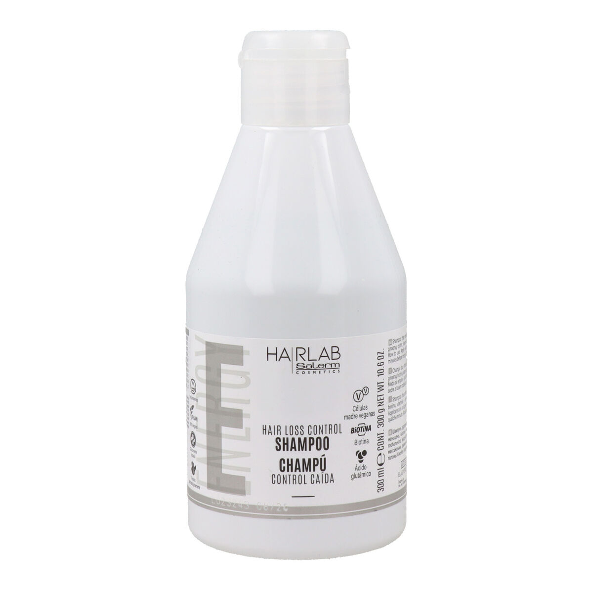 Hiusten lähtöön vaikuttava shampoo Salerm Nutrient 300 ml